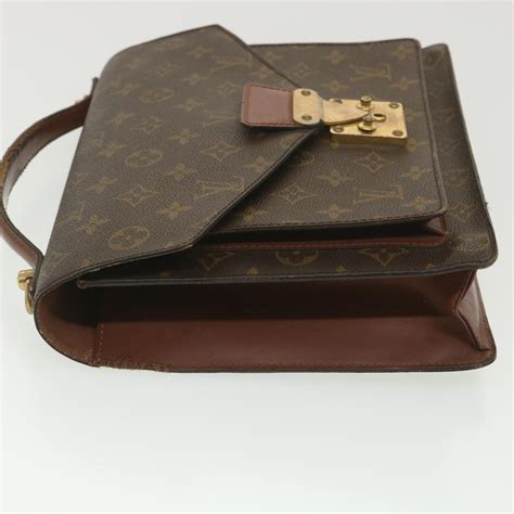 Auth LOUIS VUITTON MONCEAU 28 2WAY HAND BAG 